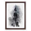 Burj Khalifa in Dubai in Abstract - Picture Frame Graphic Art Print-55681293-55681298