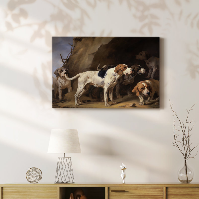Animaux, paysage, série CDxxxl, H 12 po x l 18 po