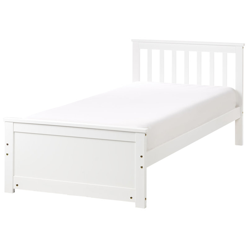 Abdurahmon Storage Bed, European Single (90 x 200 cm), White