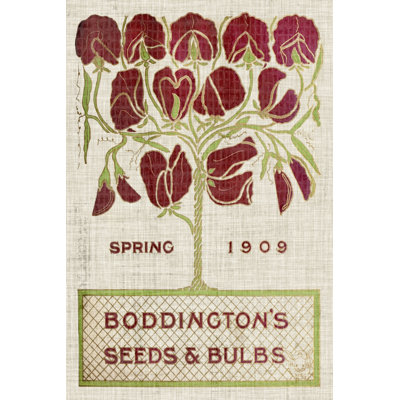 Flower Seed Packs II by Vision Studio - Wrapped Canvas Print