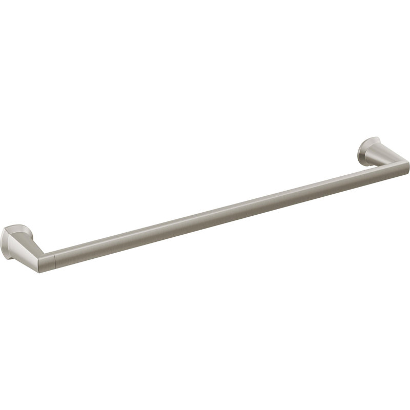 Galeon 24 in. Wall Mount Towel Bar Bath Hardware Accessory, Silver