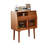 31.50"Solid Wood Cherry Wood brown Sideboard