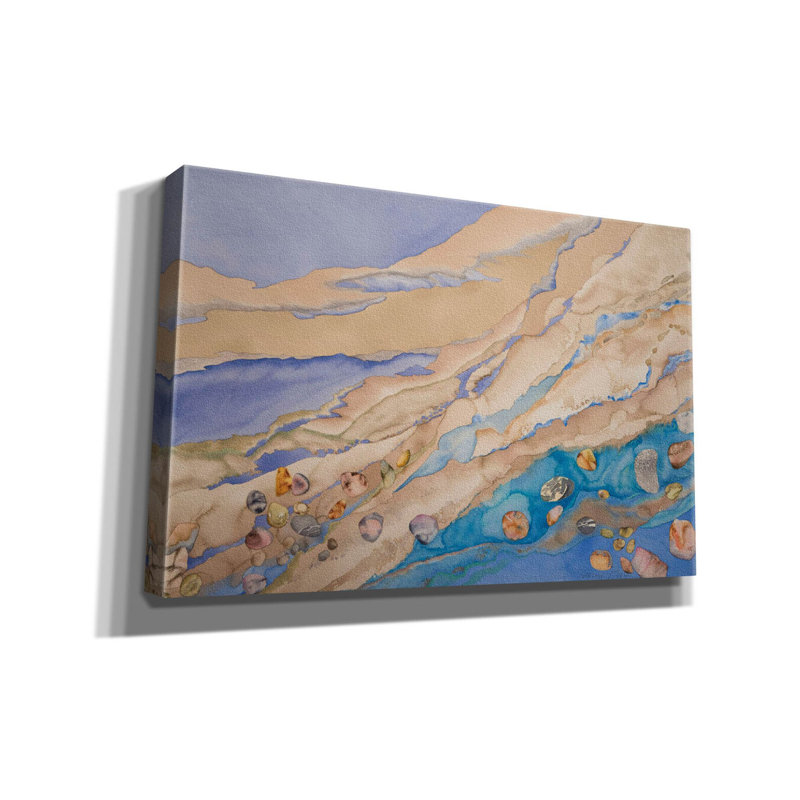 Sur toile, H 26 po x l 40 po x P 1,5 po