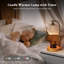 Candle Warmer Lamp with Timer & Dimmer - Adjustable Height with Gold Crystal Shade - Includes 2 Bulbs for Wax Melts-175295785