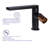 Modern Single Hole Bathroom Sink Faucet – Solid Brass Single Handle Vanity Faucet with Water-Saving Aerator, Matte Black -77336173