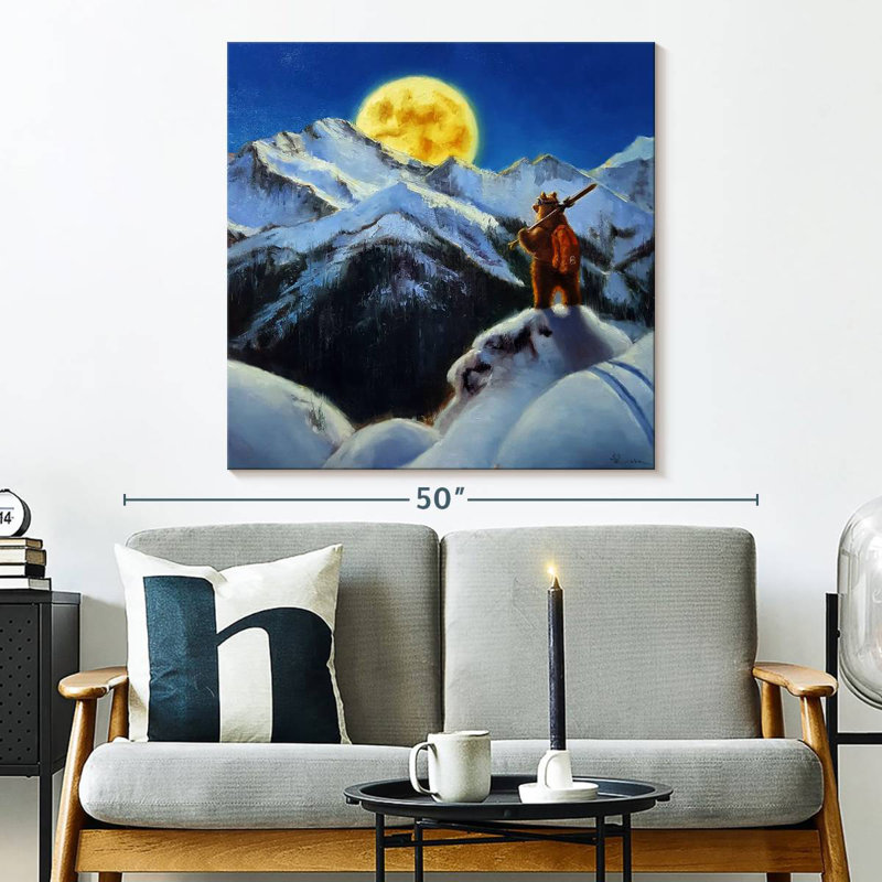Alvord Night Patrol, 33" H x 33" W