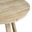 Tonecia 5-Piece Retro Style Functional Extendable Dining Set,Round Table with Leaf+4 Upholstered Chairs-7327821-42724879