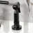 Kingston Brass Manhattan Two-Handle 4-Hole Deck Mount Bridge Kitchen Faucet with Brass Side Sprayer-103181163