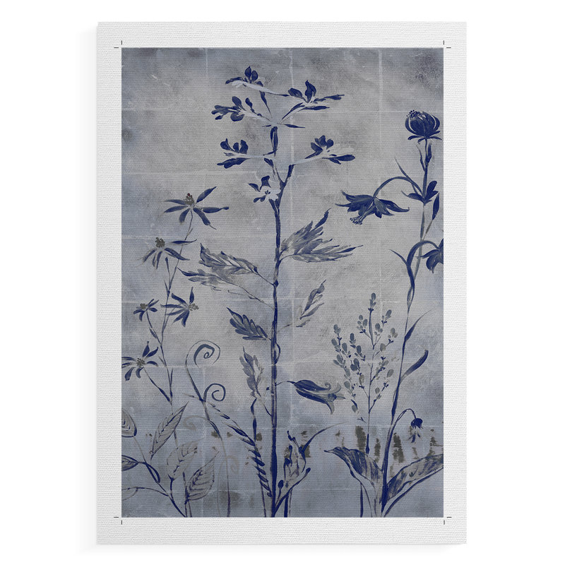 Silver Botanicals I V30, reproduction d'art encadrée, H 48 po x l 32 po