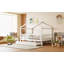 Lit en bois avec lit gigogne simple-157738083-157738080