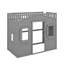 Lit mezzanine simple avec échelle-790725178