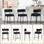 Tabouret 34,25 "H 34,25" avec dossier courbé-2016141506