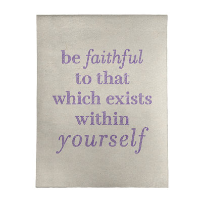 Quotes Chenille Indoor Rug