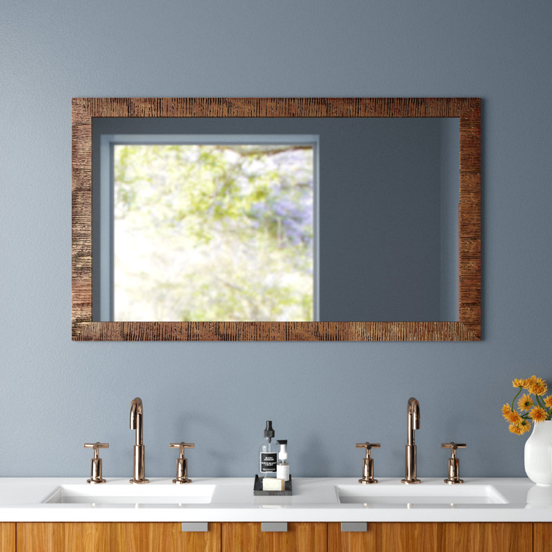 Guildford Solid Wood Wall Mirror, 53.5" H x 28.5" W