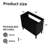 24'' &30'' &36 '' Shaker Style Bathroom Vanity Base Only, Freestanding Or Wall-Mounted With Double Doors & Adjustable Shelf - Soft-Close & Vertical Line Design (Sink Not Included)-2016481828-2016481826