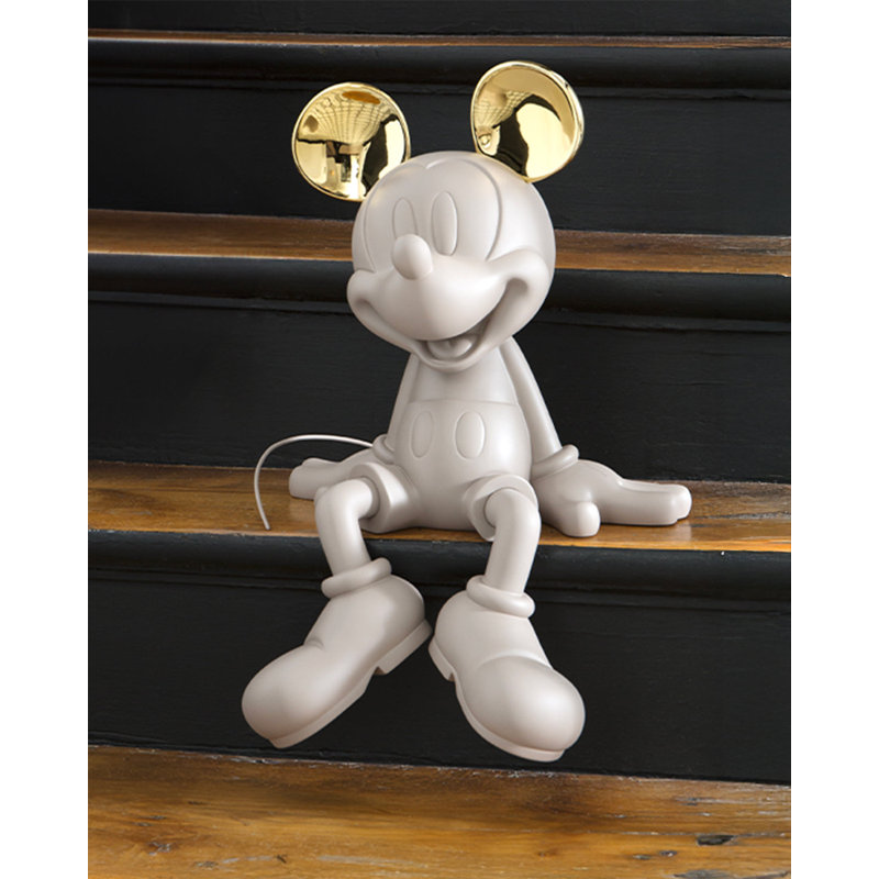 Mickey Mouse TAKE 2 Taupe & Gold 19in, Beige/Gold