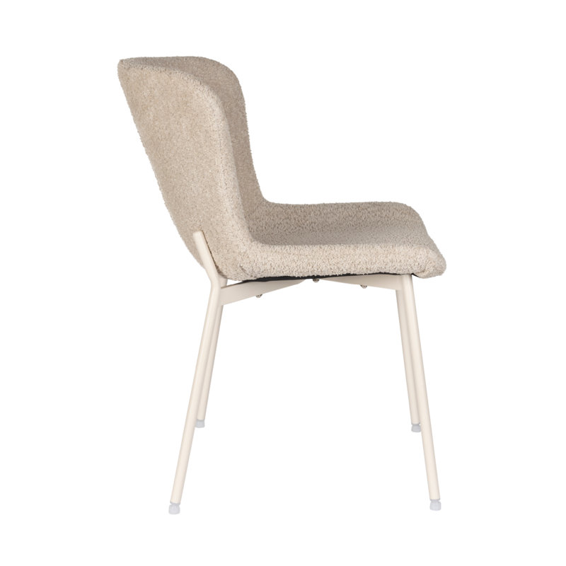 Marion Upholstered Dining Chair, Beige, Off White