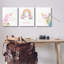 Ensemble de toiles 3 pièces «Let Chase Rainbows Unicorns» par Jenaya Jackson-835841908