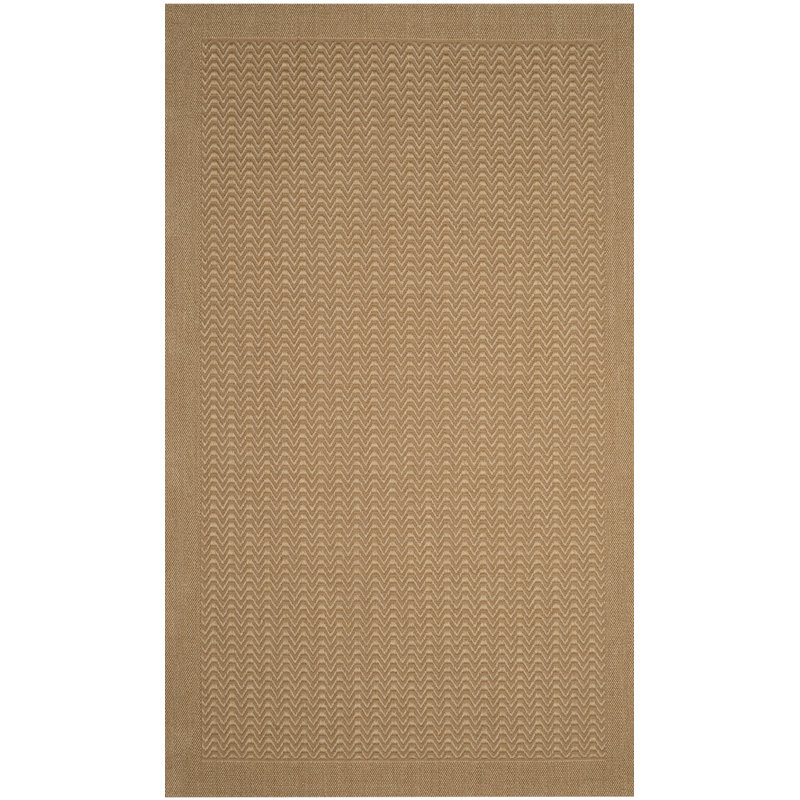 Tapis en jacquard Adebayo Palm Beach, Rectangle 8 pi x 10 pi