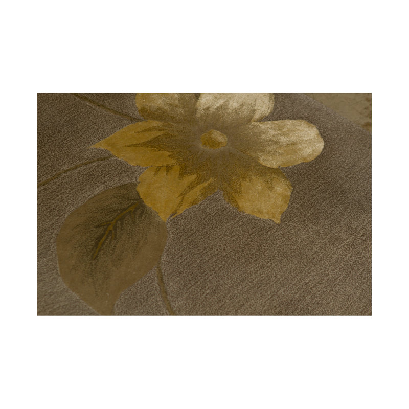 Handmade Wool Floral Area Rug