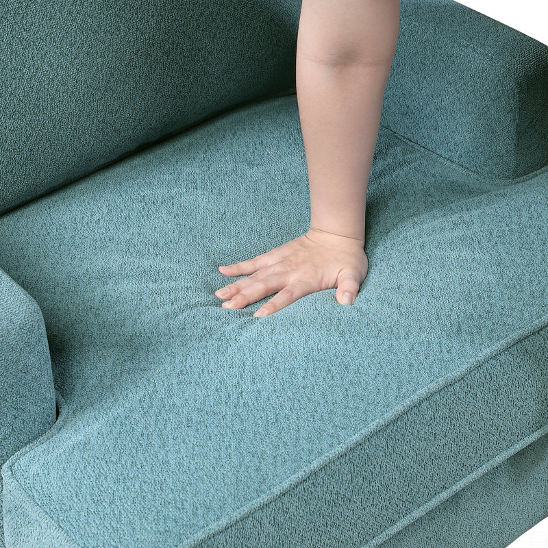 Chaise d'appoint 1pc Chenille, Paon