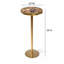 Table d'appoint ronde Carnelian