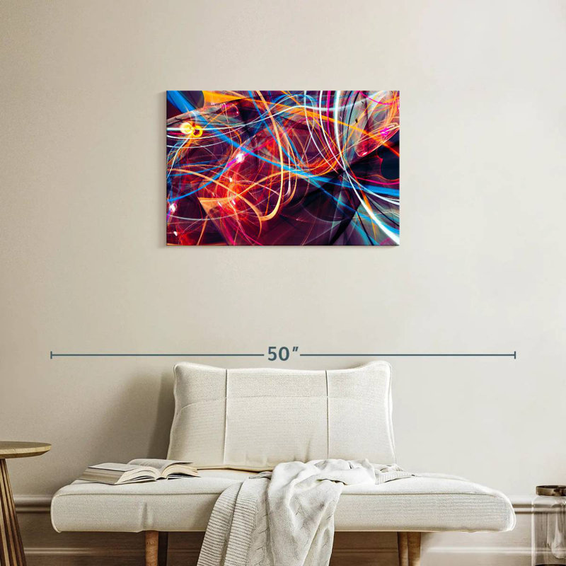 Avery Neon Light Streams, 20" H x 30" W