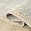 Tapis traditionnel beige et gris à motif floral Abani Kruse SAV200A-1907454599