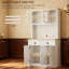 Armoire de cuisine autoportante, cadre décoratif en bois-1824283371