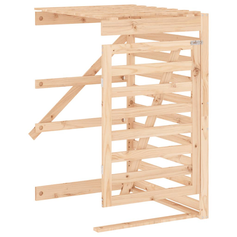 Niarcos Wooden Bin Store, Natural
