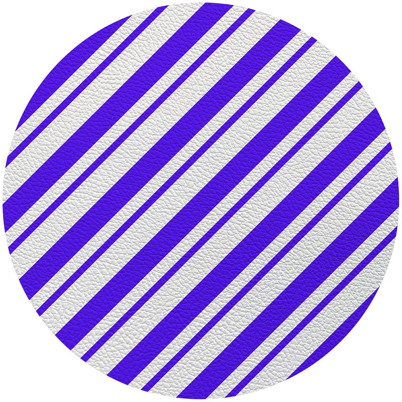 Napperon Candy Cane, Rayures 2, Ange bleu