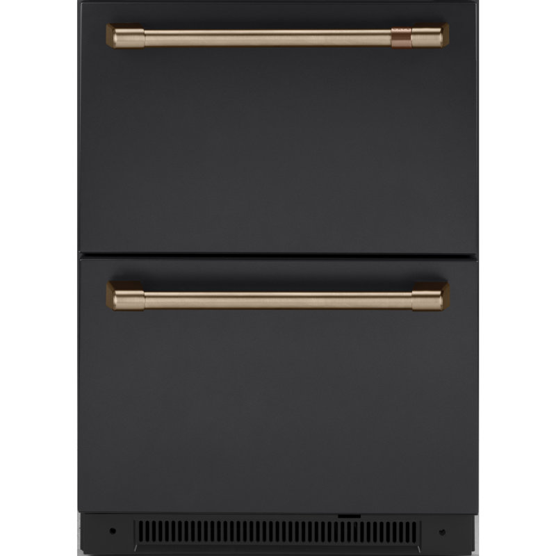 Double Drawer Handle Kit, Brushed Bronze