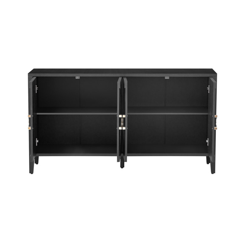 Armoire U_Style sophistiquée en placage de sapin avec finition texturée, convient au couloir, à l'entrée, au salon et au bureau
