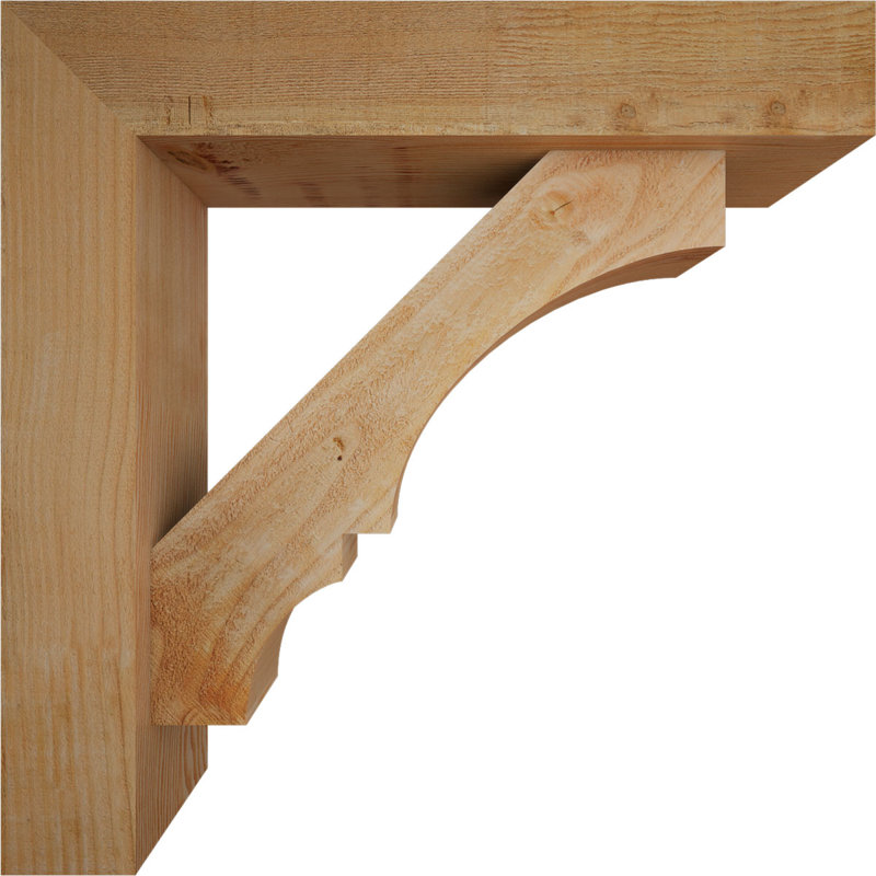 Support de bloc Balboa avec entretoise décalée, 26 x 26, Sapin Douglas de l 6 po (scié brut)