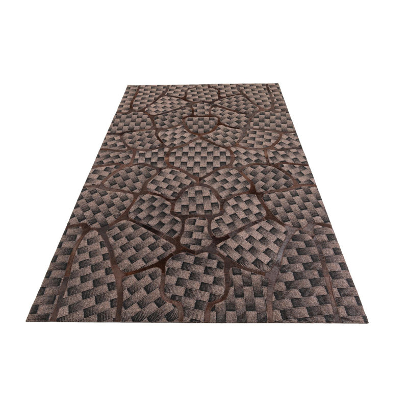 Tapis brun Isidore