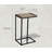 Farmhouse C Table Couch End Table Distressed Beaded Edge Tray Top Side Table-933928029
