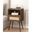 40cm W Manufactured Wood Bedside Table