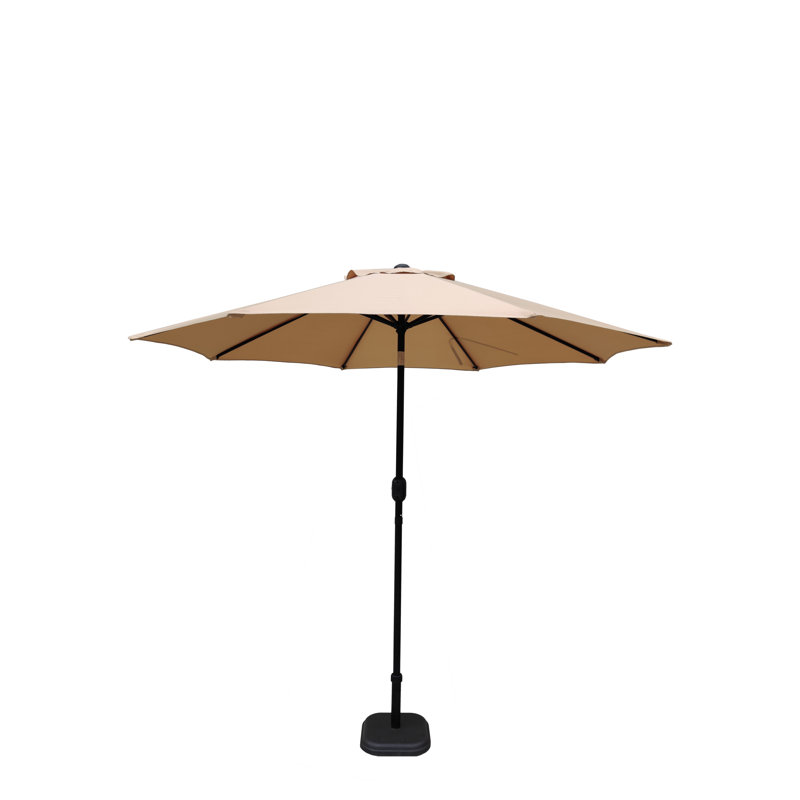 Parasol de marché terreux 108 po, Beige