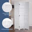 Leeloo Cloison pliante autoportante de cloison autoportante l 2,16 po x H 68,95 po pour le salon et la chambre à coucher