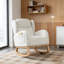 Chaise berçante en tissu Teddy-581323678