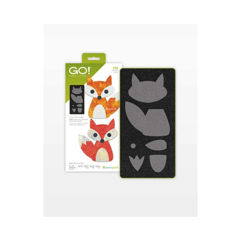 Accuquilt GO! Fox Fox