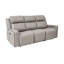 Ensemble de salon inclinable en cuir véritable 2 pièces Roermond