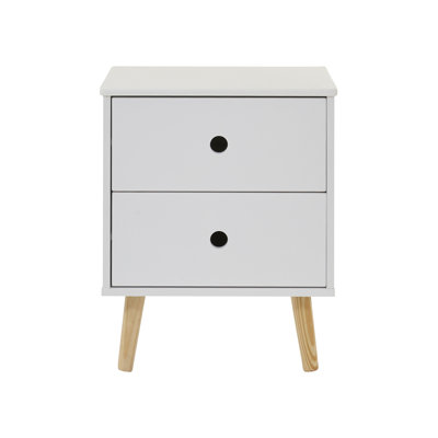 2 Solid Wood Nightstand