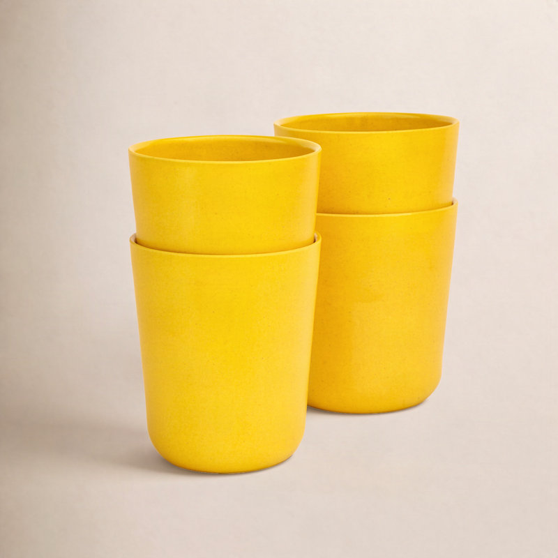 Tasse en bambou EKOBO Gusto, Citron