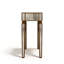 Ensemble de console et miroir mural antique
