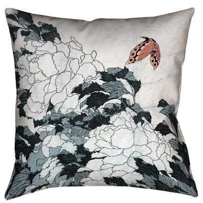 Coussin décoratif en lin Katsushika Hokusai