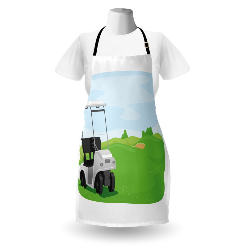 Tablier de scène de terrain de golf East Urban Home
