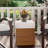 Canham Rectangle Concrete Outdoor Side Table