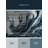 Machine Washable Justin Banshee Eclectic Abstract Rug in Gray – Gray Binding-166184270