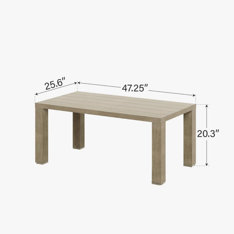 Table basse d'extérieur Britteny